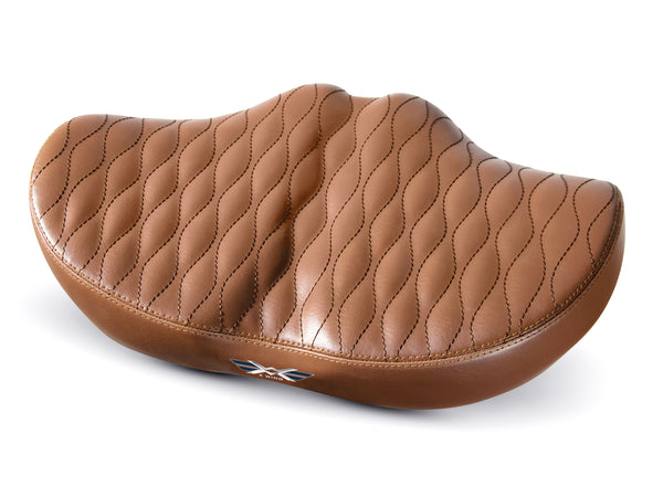 Noseless Bike Seat Cushion Brown